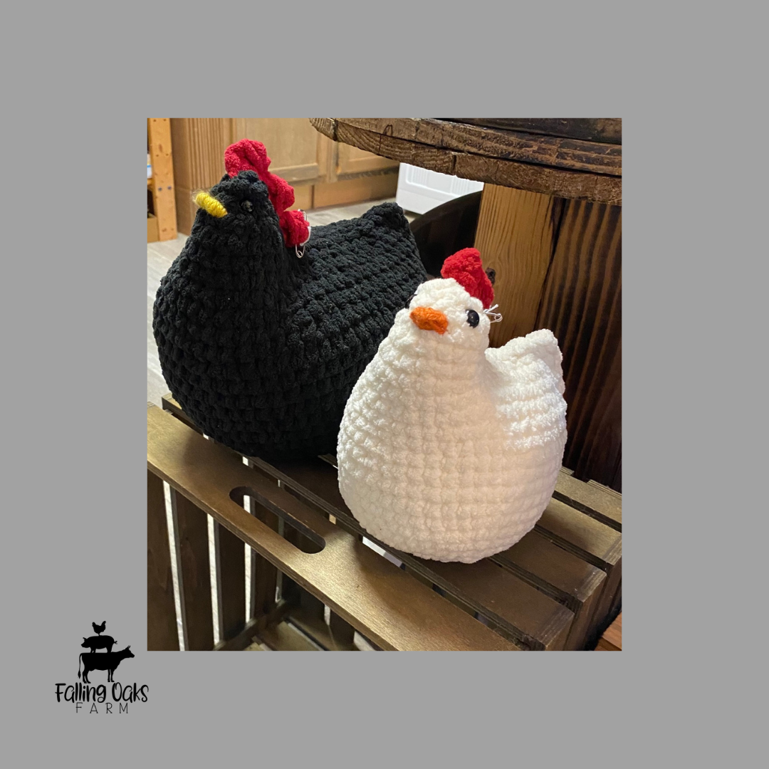 Crotchet - Stuffed Chickens