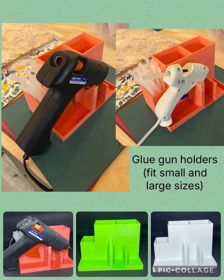 3D Printed Glue Gun Holder