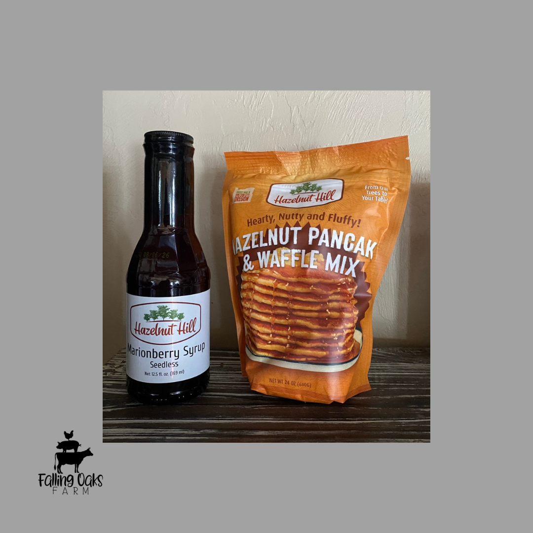 Hazelnut Hill - Marion Berry Syrup and Hazelnut Pancake/Waffle Mix