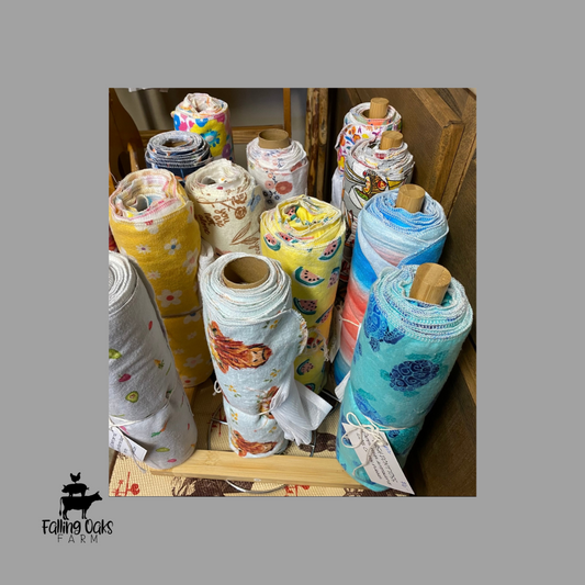 Reusable Paper Towel Rolls